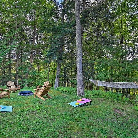 Secluded Streamside Home With Hot Tub Margaretville Exterior photo